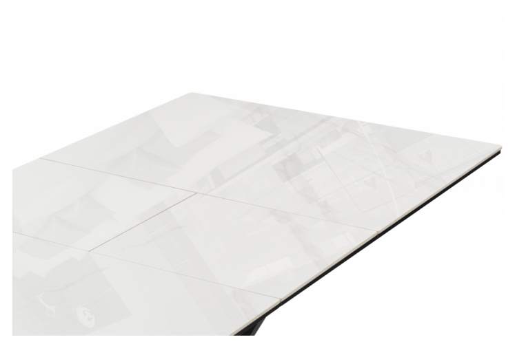 Керамический стол Гардинг 100(130)x70 серый (yb9020022bg) / черный-13