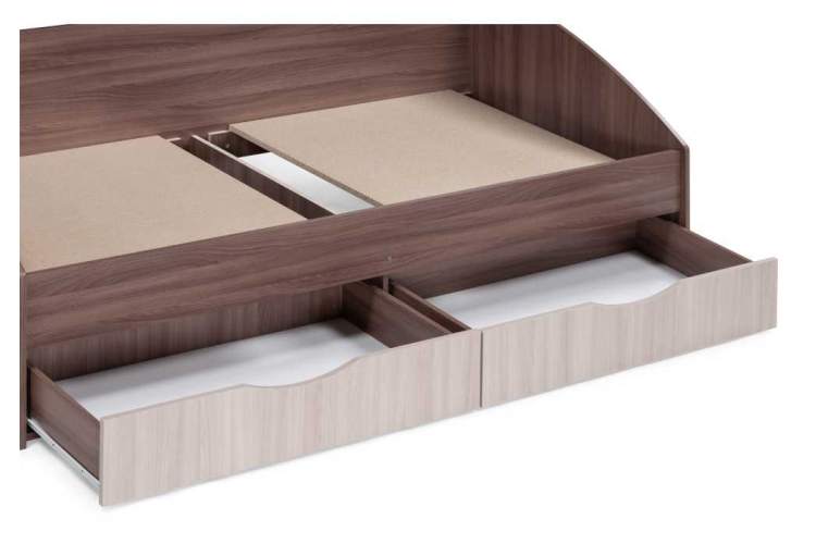 Кровать Классика шимо темный / шимо светлый-3