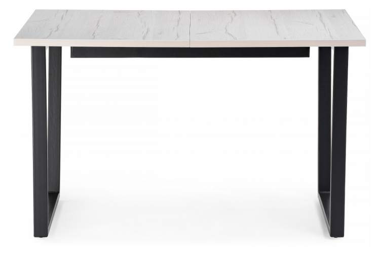 Стол деревянный раскладной Лота Лофт 120 25 мм юта / черный матовый-3