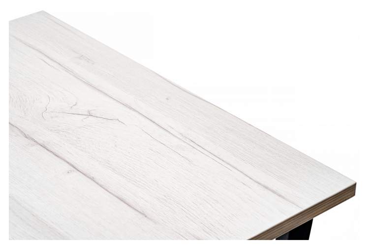 Стол деревянный раскладной Лота Лофт 120 25 мм юта / черный матовый-9