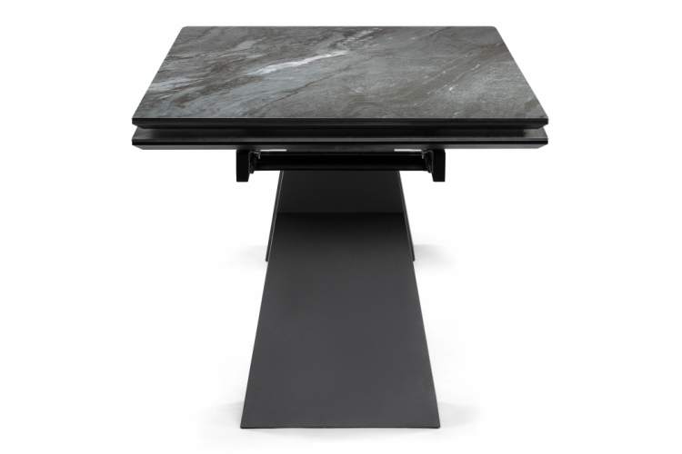 Керамический стол Денхольм 240(300)х100х75 mosco nero matt / черный-4