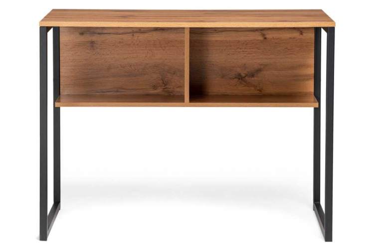 Компьютерный стол Клер Лофт дуб вотан / черный матовый-1