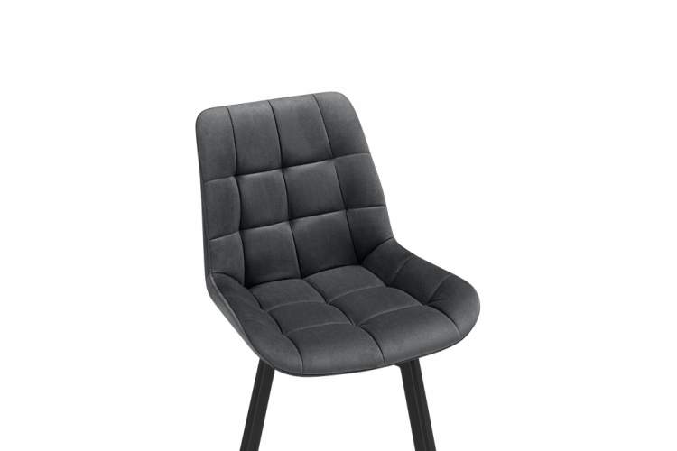 Стул на металлокаркасе Челси 360 темно-серый (ZD 995) / черный-6