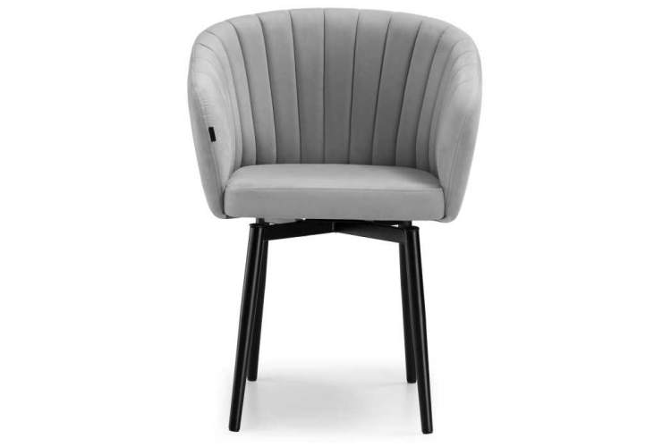 Стул на металлокаркасе крутящийся Моншау velutto 52 / черный-2