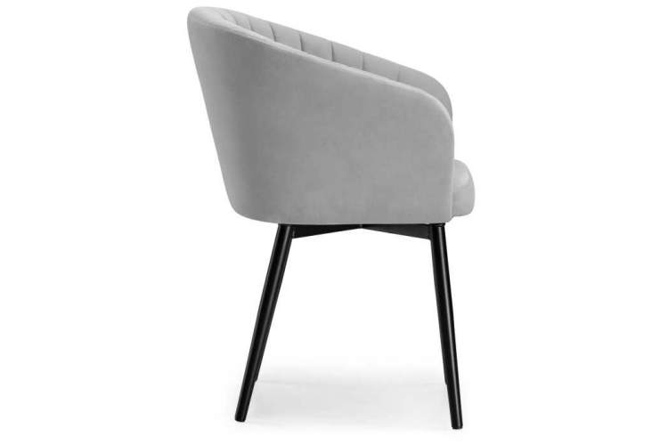 Стул на металлокаркасе крутящийся Моншау velutto 52 / черный-3