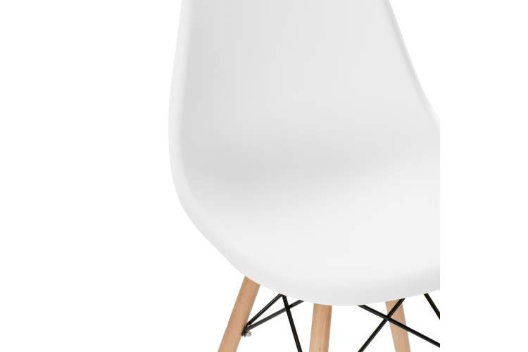 Пластиковый стул Eames PC-015 белый-14