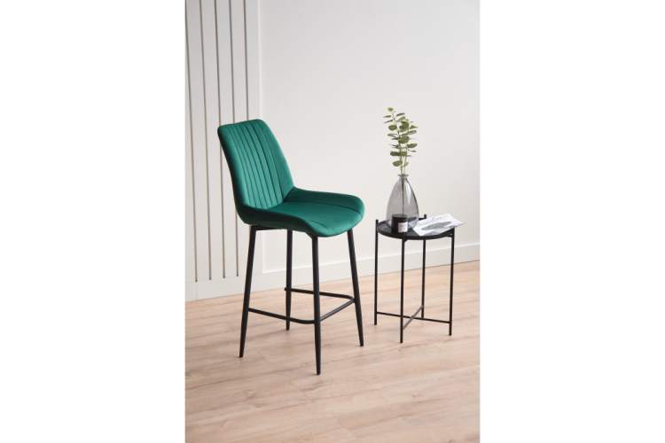 Барный стул Седа зеленый (zd 667) / черный-2