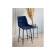 Барный стул Челси синий (zd 798) / черный
