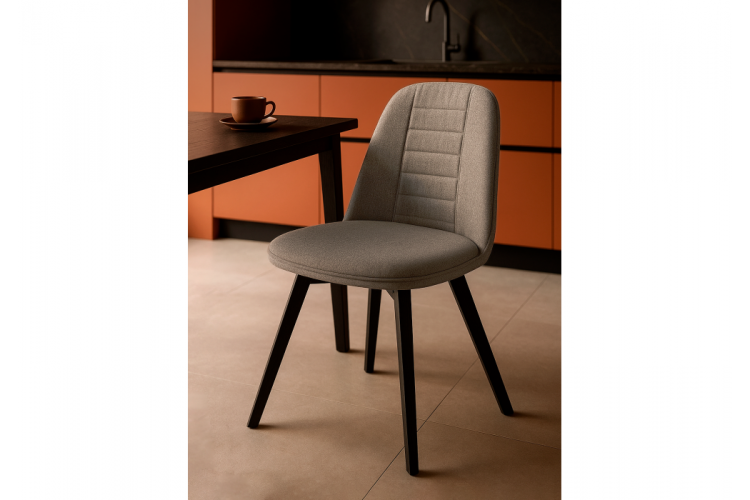 Стул на металлокаркасе Texas 2 латте поворотный / черный-1