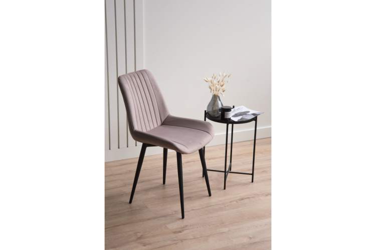 Стул на металлокаркасе Седа латте (zd 290) / черный np-2