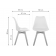 Стул деревянный Bonuss light gray / wood