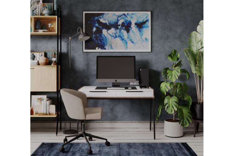 Офисное кресло Дэни бежевый / черный-1