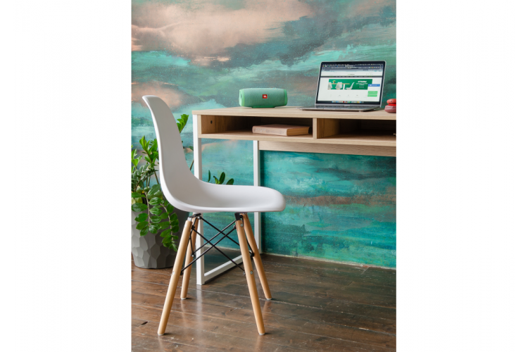 Пластиковый стул Eames PC-015 белый-1