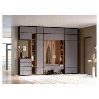 Прихожая Роут венге / графит софт комплектация 1