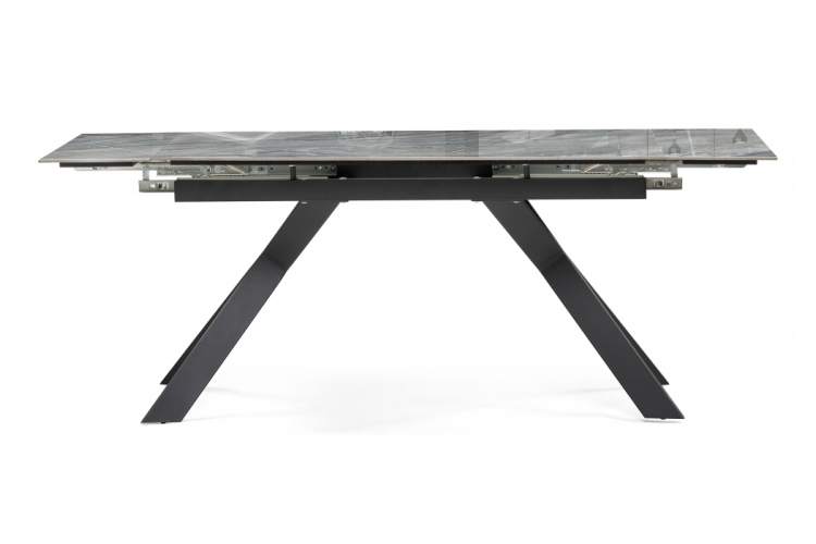 Керамический стол Хилбри 140(200)х80х76 оробико / черный-3