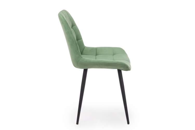 Стул на металлокаркасе Челси К фисташковый (zd 651) / черный np-3