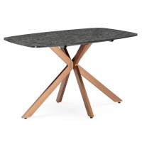 Стол деревянный Кортез 116(160)x77 раздвижной малави / медь