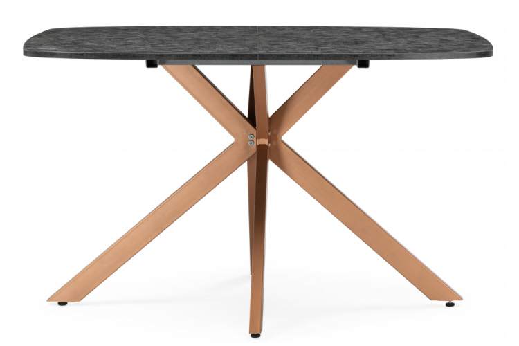 Стол деревянный Кортез 116(160)x77 раздвижной малави / медь-7