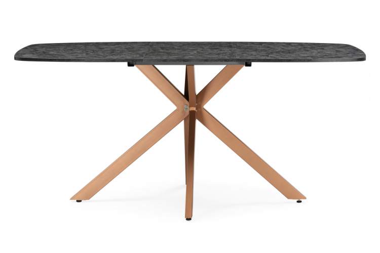 Стол деревянный Кортез 116(160)x77 раздвижной малави / медь-9