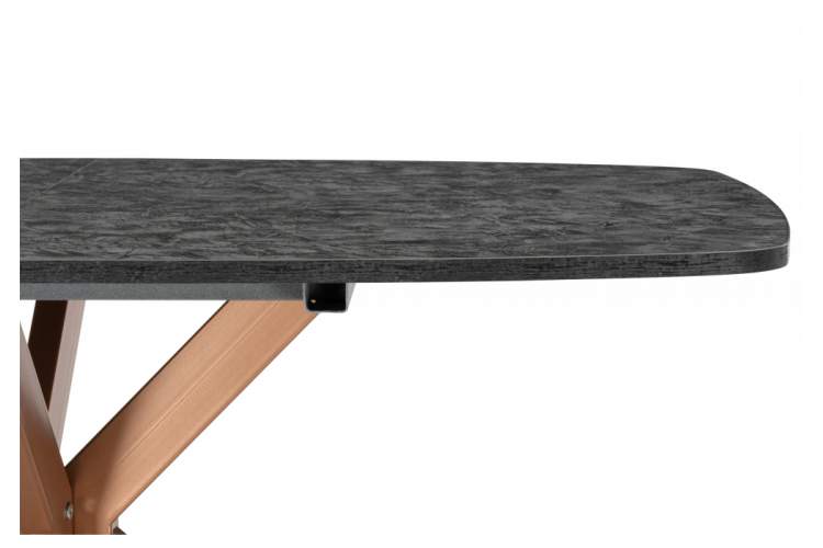 Стол деревянный Кортез 116(160)x77 раздвижной малави / медь-10