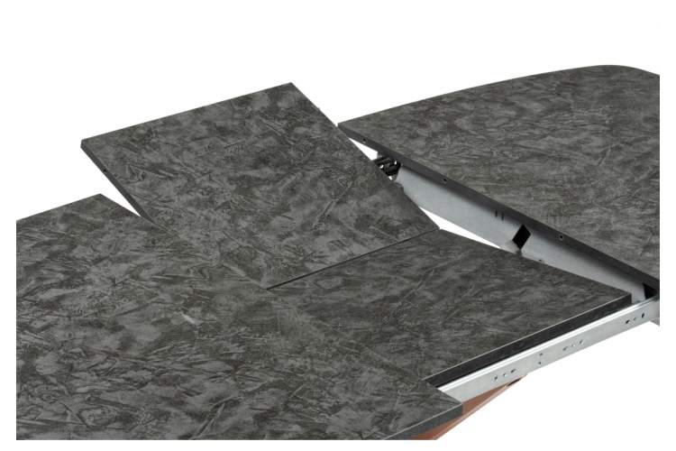 Стол деревянный Кортез 116(160)x77 раздвижной малави / медь-11