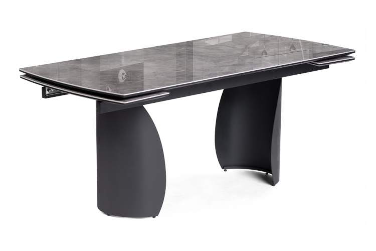 Керамический стол Готланд 180(240)х90х79 baolai / черный