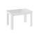 Стол стеклянный Норман тип 1 белый / стекло белый глянец