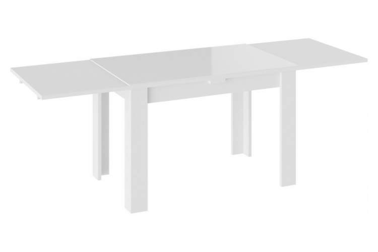 Стол стеклянный Норман тип 1 белый / стекло белый глянец-2