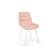 Стул на металлокаркасе Челси 360 П бежевый (zd 210) / белый np