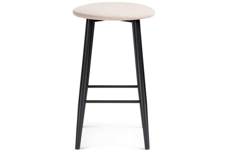 Барный стул Гангток катания айвори / черный матовый-1