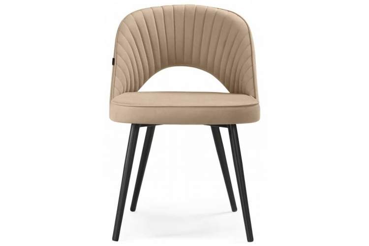 Стул на металлокаркасе Сандвикен velutto 05 / черный-1