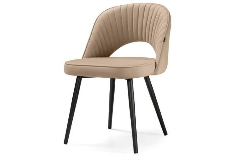 Стул на металлокаркасе Сандвикен velutto 05 / черный-4