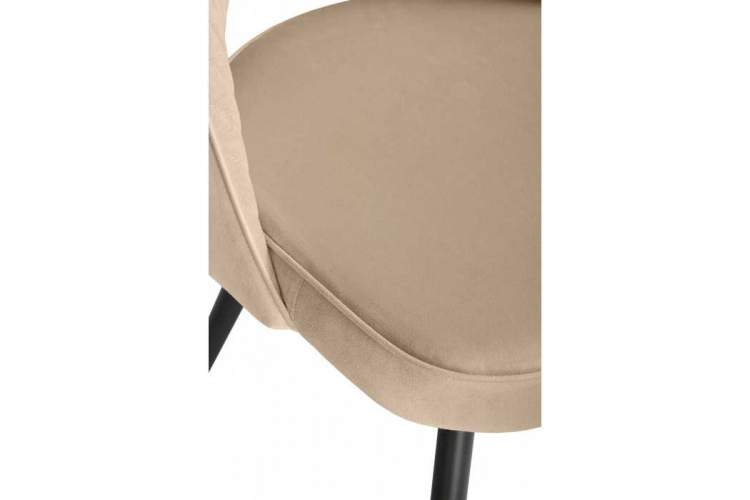 Стул на металлокаркасе Сандвикен velutto 05 / черный-5