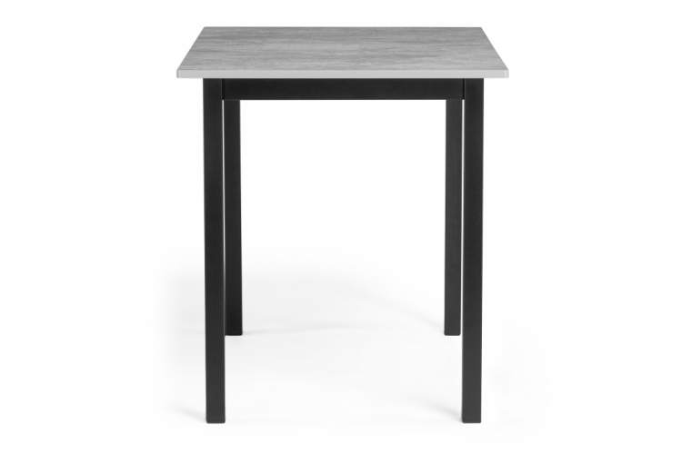 Стол деревянный Аркон 110(130)х68х75 бетон / черный-3