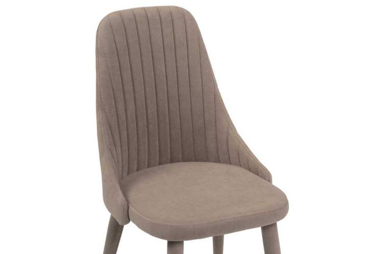 Стул на металлокаркасе Морос с чехлом катания мокка-4