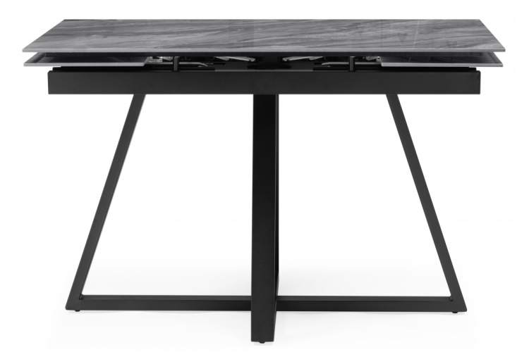 Керамический стол Силлем 120(180)х90 оробико / черный-10