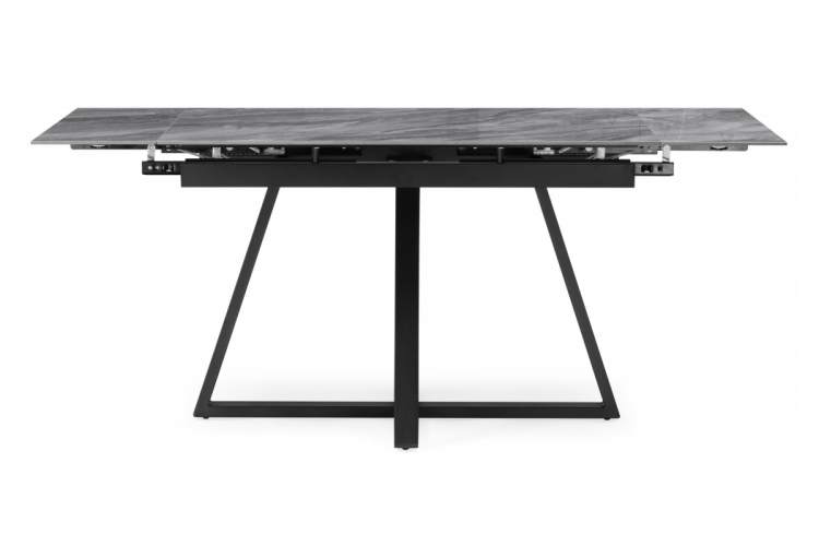 Керамический стол Силлем 120(180)х90 оробико / черный-11