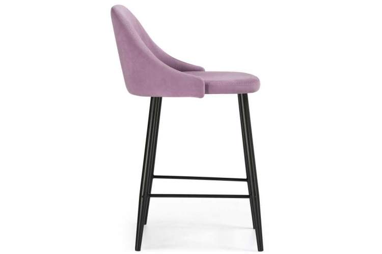 Барный стул Джама лавандовый / черный матовый-2