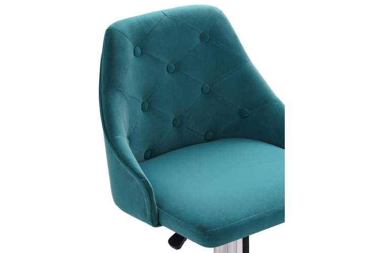 Барный стул Laguna blue velour-5