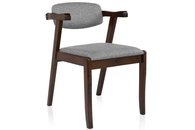 Стул деревянный Fit cappuccino / grey