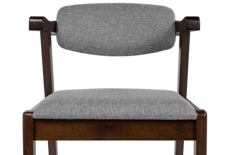 Стул деревянный Fit cappuccino / grey-3