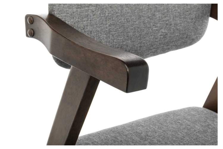 Стул деревянный Fit cappuccino / grey-4