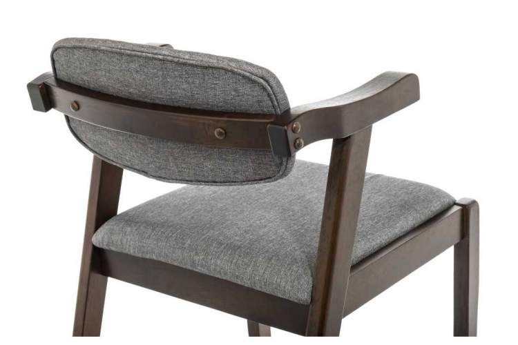 Стул деревянный Fit cappuccino / grey-7