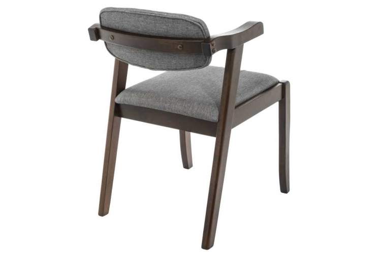 Стул деревянный Fit cappuccino / grey-9