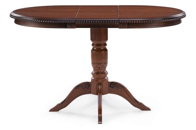 Стол деревянный Аллофан круглый миланский орех-2