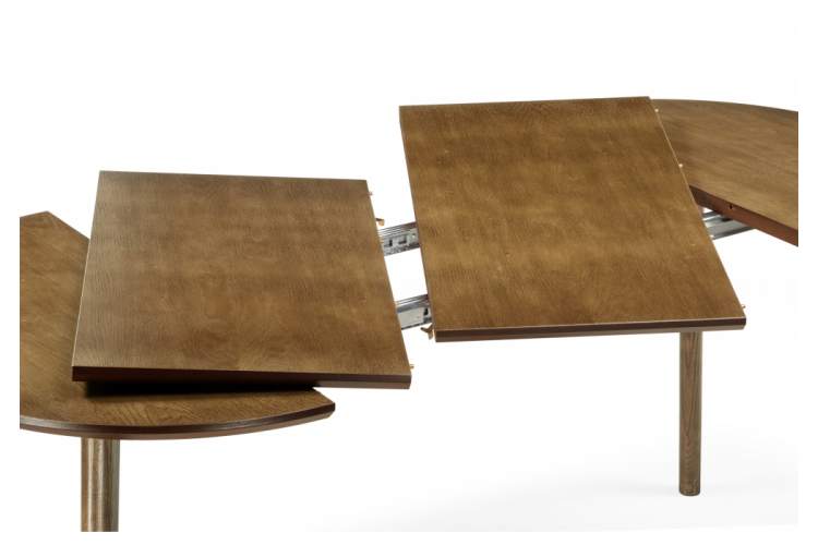 Стол деревянный Турин 80 (160) х 80 орех-14