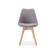 Стул деревянный Bonuss light gray / wood