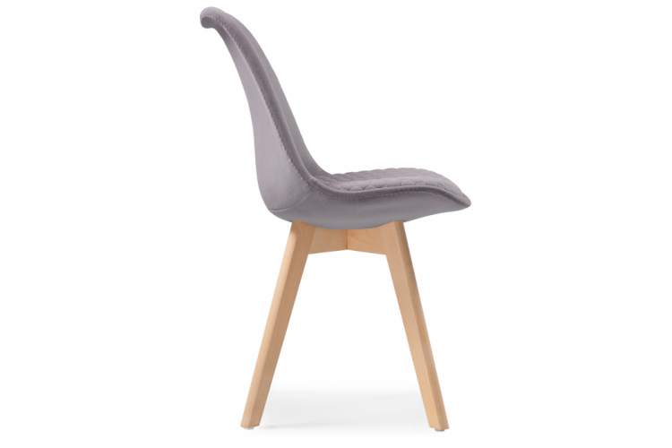 Стул деревянный Bonuss light gray / wood-3