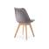 Стул деревянный Bonuss light gray / wood