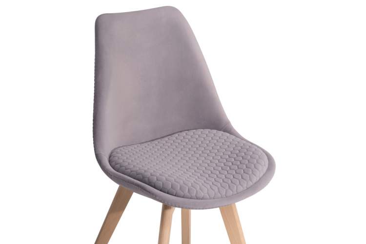 Стул деревянный Bonuss light gray / wood-5